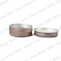 FRASCO ALUMINIO C/TP MOD01 60ML ROSA - FRC1235