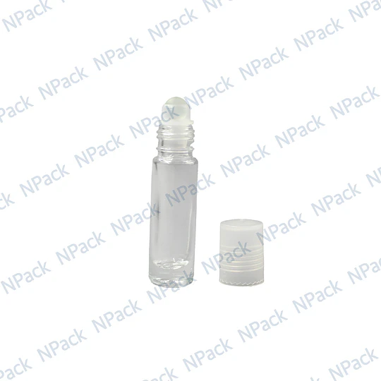 FRASCO ROLL ON 5ML TRANSPARENTE C/TAP - FRC1216