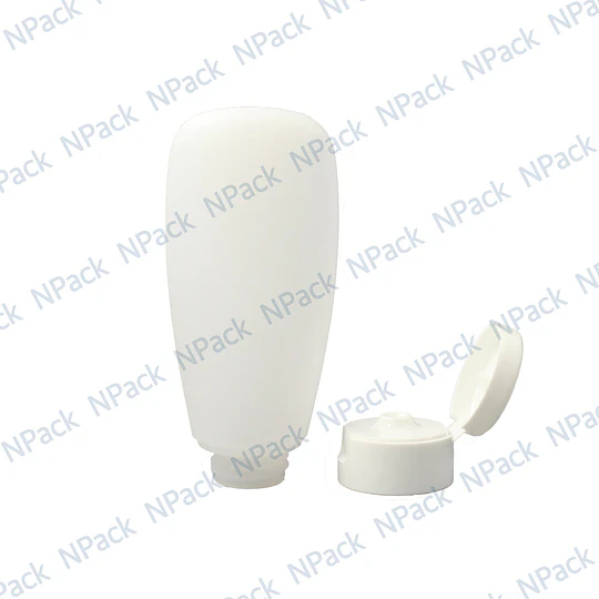 DS_POMO POLIETILENO TRANSPARENTE TAPA FLIP/T 100ML - POM1053