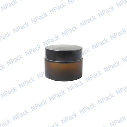 FRASCO VIDRIO 30ML CAFE EMPAVONADO - FRC1240