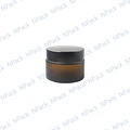 FRASCO VIDRIO 30ML CAFE EMPAVONADO - FRC1240