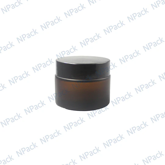 FRASCO VIDRIO 50ML CAFE EMPAVONADO - FRC1241