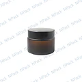 FRASCO VIDRIO 50ML CAFE EMPAVONADO - FRC1241