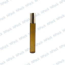 FRC ROLL ON 10ML CAFE VIDRIO TAP/DORADA - FRC1186