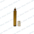 FRC ROLL ON 10ML CAFE VIDRIO TAP/DORADA - FRC1186