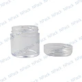 FRASCO ACRILICO 30ML RED04 TRANSPARENTE C&B - FRC1183