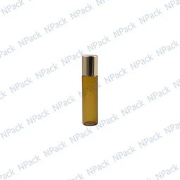 FRC ROLL ON 05ML CAFE VIDRIO TAP/DORADA - FRC1185