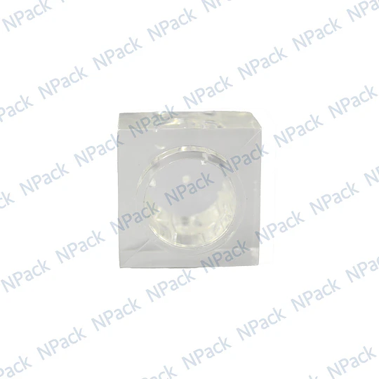 TAPA ENGRIMPAR 15MM CUADRADA TRANSPARENTE - TAP1091