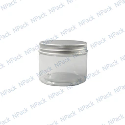 FRASCO PET TAPA ALUMINIO 120ML TRANS - FRC1091