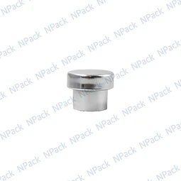 TAPA ENGRIMPAR 15MM TUBULAR PLATEADO - TAP1095