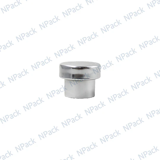 TAPA ENGRIMPAR 15MM TUBULAR PLATEADO - TAP1095