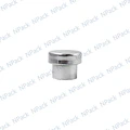TAPA ENGRIMPAR 15MM TUBULAR PLATEADO - TAP1095
