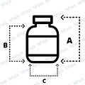 FRASCO PET SEG 120ML CAFE T/NEG - FRC1199