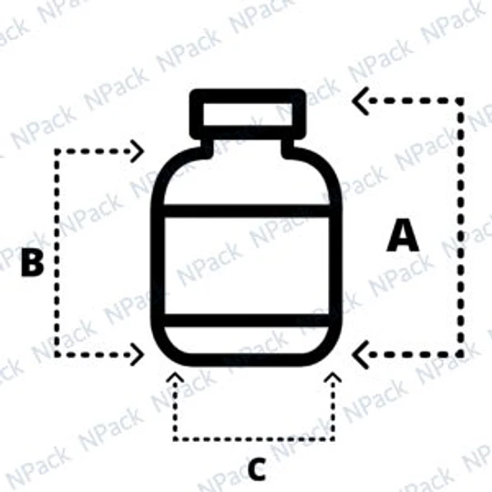 DS_FRASCO GOTARIO POLIETILENO MOD02 20ML BL TAPA SEGURIDAD - GOT1004