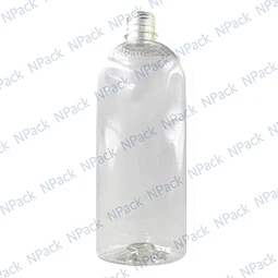 BOTELLA PET 1000ML TUBULAR TRANSPARENTE 28/410 - BOT0108