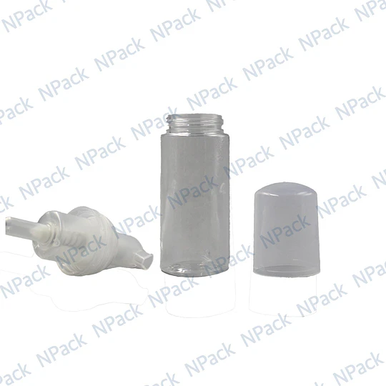 FRASCO ESPUMA 50ML TRANSPARENTE - FRC1265