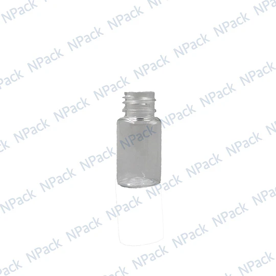 BOTELLA PET 15ML TUBULAR TRANSPARENTE 20/410 - BOT0109