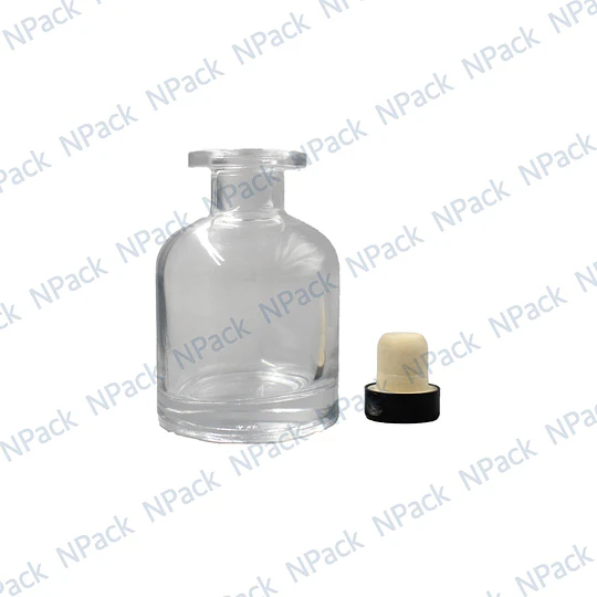 FRASCO MIKADO TRANS 100 ML 10 VARILLAS NEGRO - FRM0008