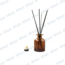 FRASCO MIKADO CAFE 100 ML 10 VARILLAS NEGRO