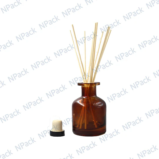 FRASCO MIKADO CAFE 150 ML 10 VARILLAS BEIGE - FRM0006