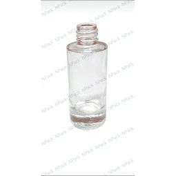 BOTELLA VIDRIO TUB 30ML TRANSPARENTE 18/410 - BOV0019