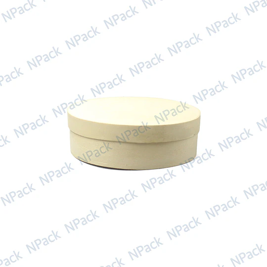 CAJA MADERA OVALADA 9.1X6.7X3.2CM - CAJ0010