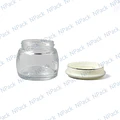 FRASCO VIDRIO 50ML MOD-002 TP/BLANC/PLAT - FRC1065