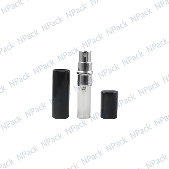 FRASCO PERFUMERO METALICO NEGRO 5ML - FRC1079