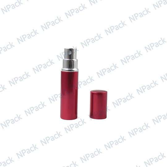 FRASCO PERFUMERO METALICO ROJO 5ML - FRC1081