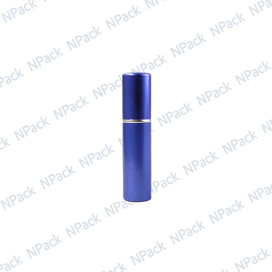 FRASCO PERFUMERO METALICO AZUL 5ML - FRC1082
