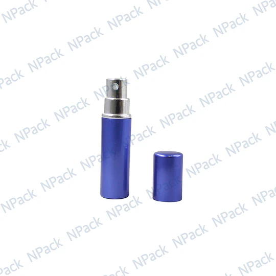 FRASCO PERFUMERO METALICO AZUL 5ML - FRC1082