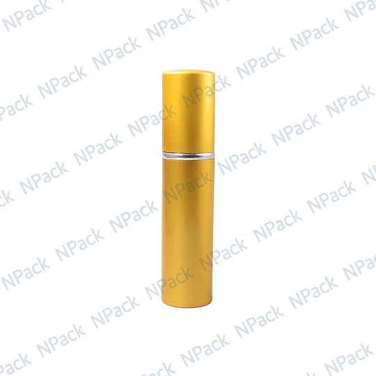 FRASCO PERFUMERO METALICO DORADO 10ML - FRC1085