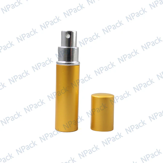 FRASCO PERFUMERO METALICO DORADO 10ML - FRC1085