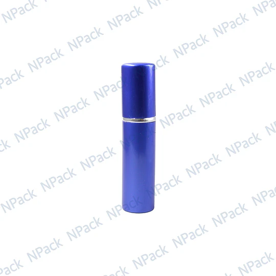 FRASCO PERFUMERO METALICO AZUL 10ML - FRC1087