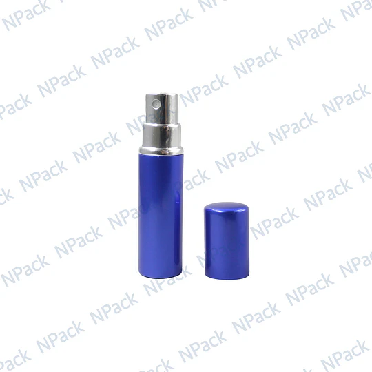 FRASCO PERFUMERO METALICO AZUL 10ML - FRC1087