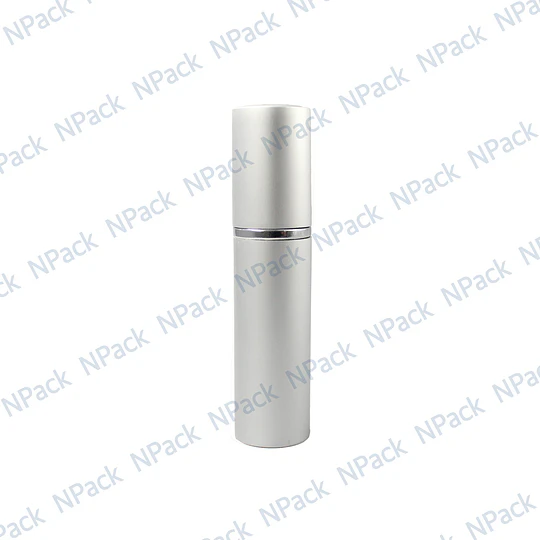 FRASCO PERFUMERO METALICO PLATEADO 10ML - FRC1088