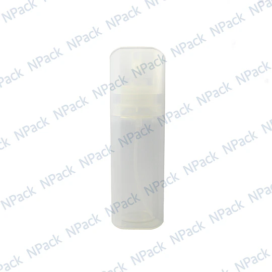 FRASCO PERFUMERO PLAST CUAD TRANSPARENTE 35ML - FRC1108