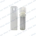 FRASCO PERFUMERO PLAST CUAD TRANSPARENTE 35ML - FRC1108