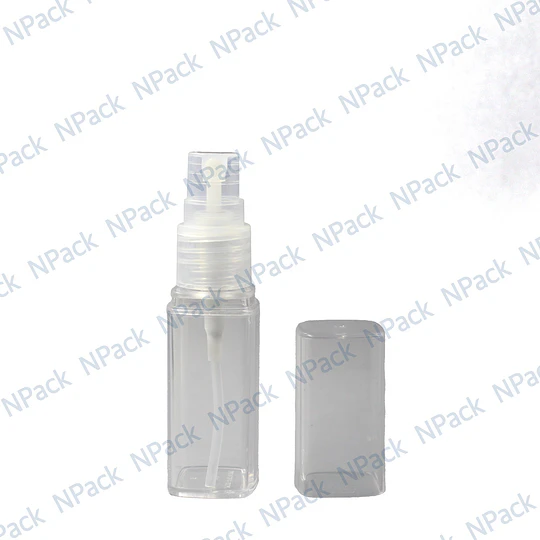 PD_FRASCO PERFUMERO ACRILICO C/SPRAY TRANSPARENTE 18ML - FRC1112