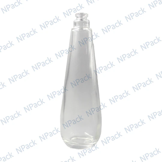 BOTELLA VIDRIO CONICA GRIM 110ML TRANSPARENTE 15MM - BOV3006