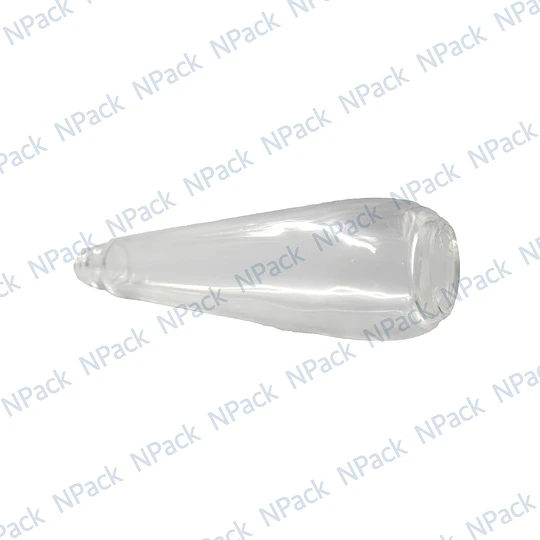 BOTELLA VIDRIO CONICA GRIM 110ML TRANSPARENTE 15MM - BOV3006