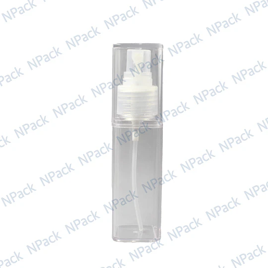 FRASCO PERFUMERO ACRILICO C/SPRAY TRANSPARENTE 50ML - FRC1114