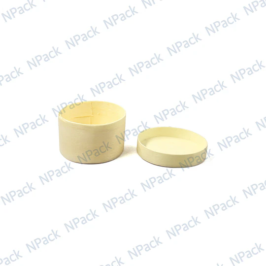 CAJA MADERA REDONDA 4.8X3CM - CAJ0001