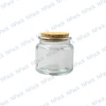 FRASCO TAPA CORCHO 90 ML COLOR TRANSPARENTE - FRC1255