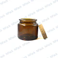 FRASCO TAPA CORCHO 90 ML COLOR CAFE - FRC1254
