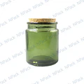 FRASCO TAPA CORCHO 200 ML COLOR VERDE - FRC1256