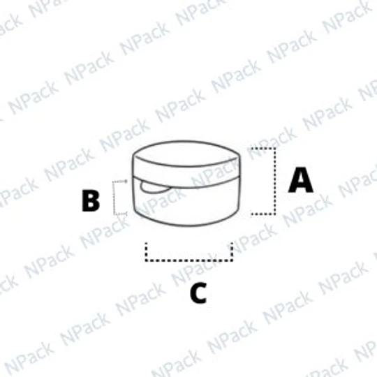 TAPA 24/410 FLIT-TOP1 BLANCA RIB - TAP1024