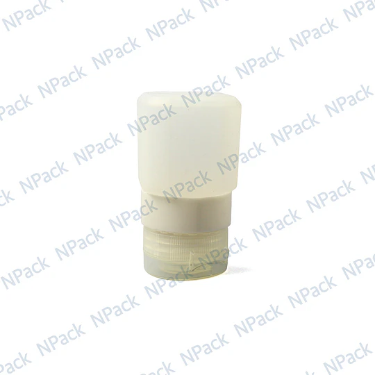 FRASCO SILICONA CUADR TRANSPARENTE 40ML - FRC1162