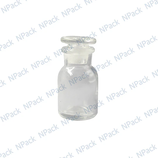 FRASCO TAPON VIDRIO TRANSPARENTE 30ML - FRC1163