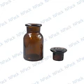 FRASCO TAPON VIDRIO CAFE 30ML - FRC1165